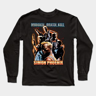 Future Felon: Simon Phoenix T-Shirt - Demolition Man Edition Long Sleeve T-Shirt